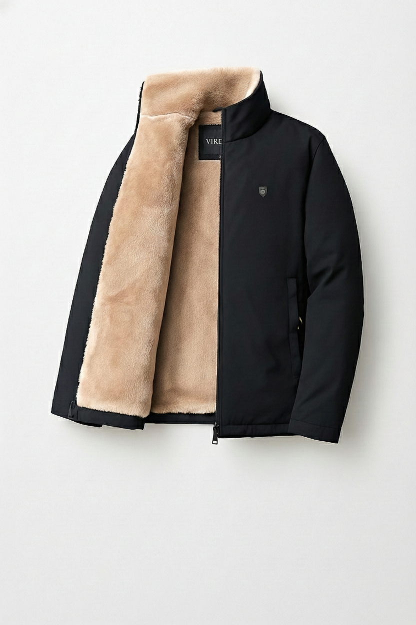 Campera con interior de piel sintética térmica – Refugio Boreal