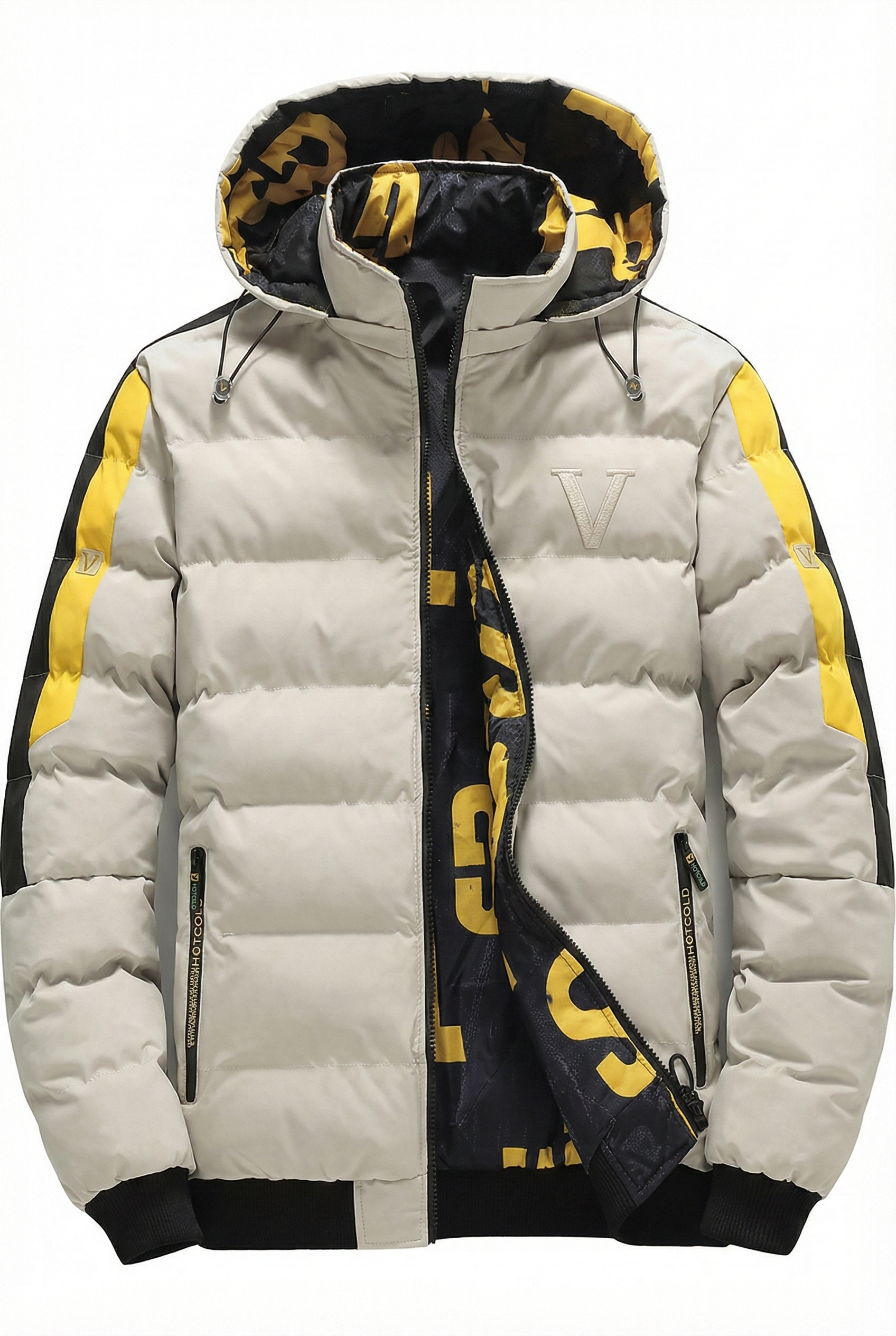 Campera acolchada con capucha desmontable – Sendero Urbano