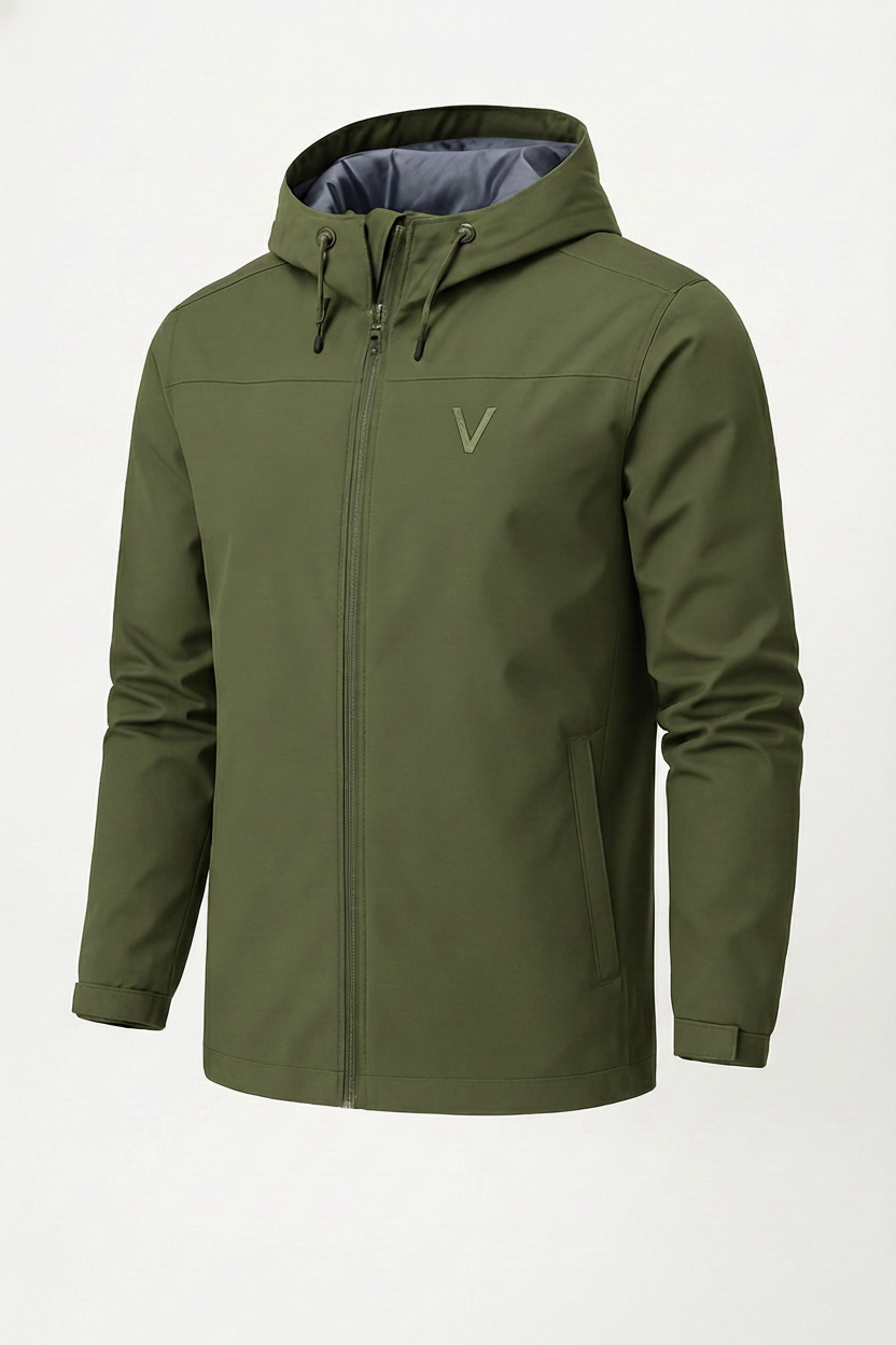 Campera impermeable liviana con capucha – Bruma Andina