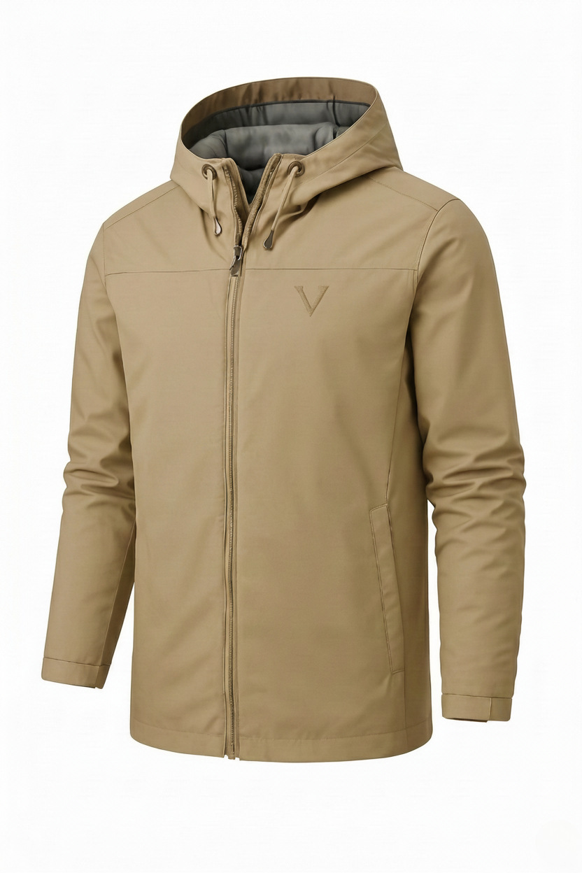 Campera impermeable liviana con capucha – Bruma Andina