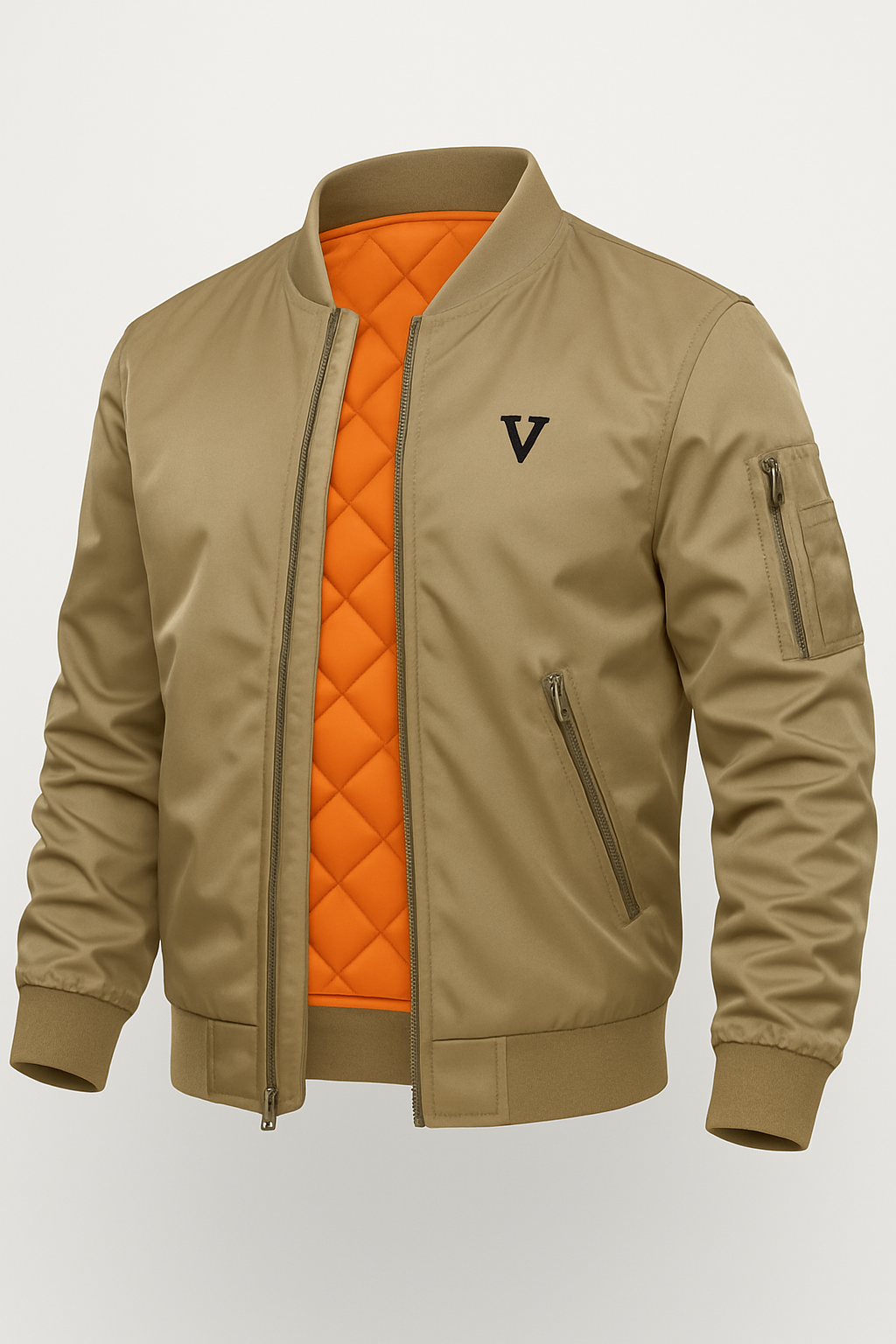 Campera bomber con forro matelassé – Pulso Metropolitano