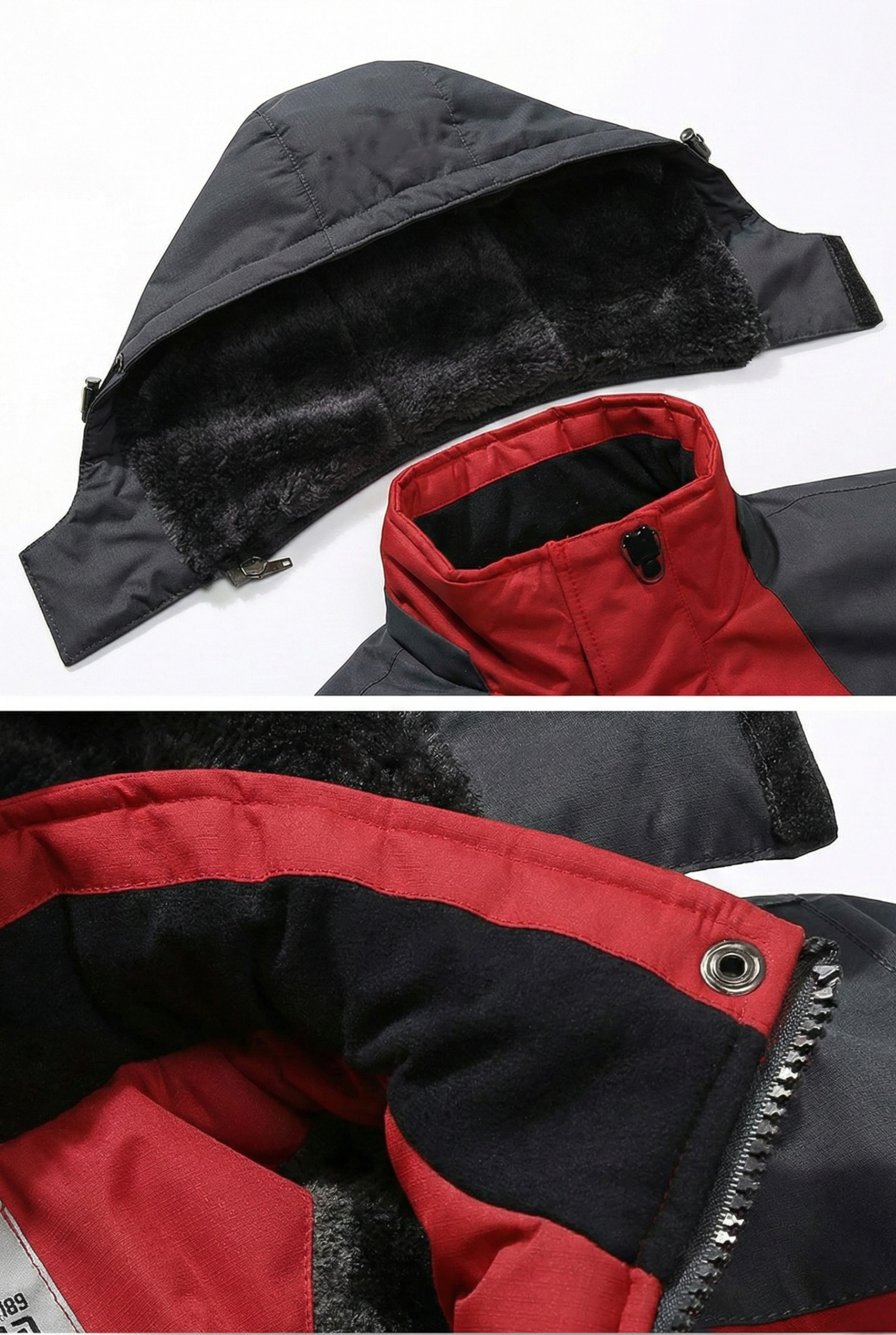 Campera técnica térmica con capucha desmontable – Tormenta Austral