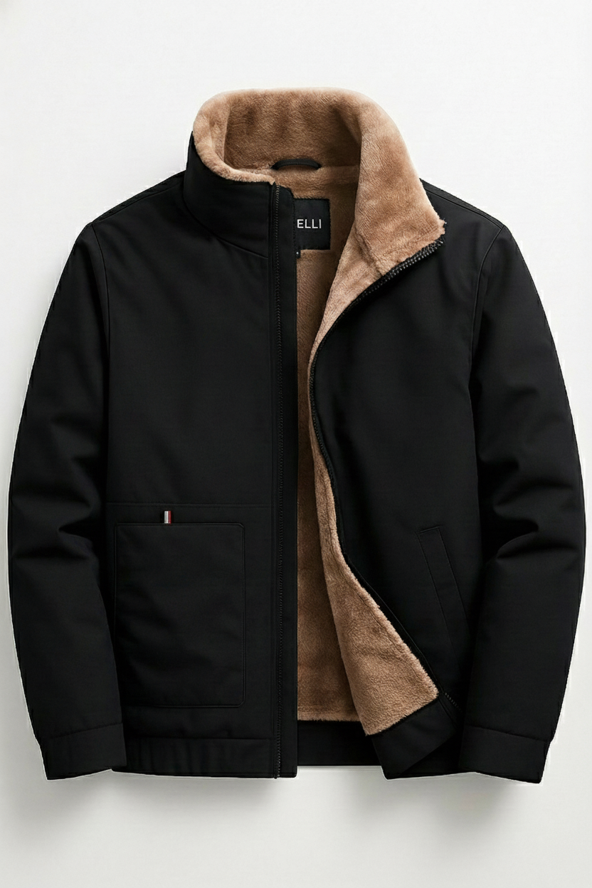 Campera con interior de piel sintética térmica – Refugio Boreal