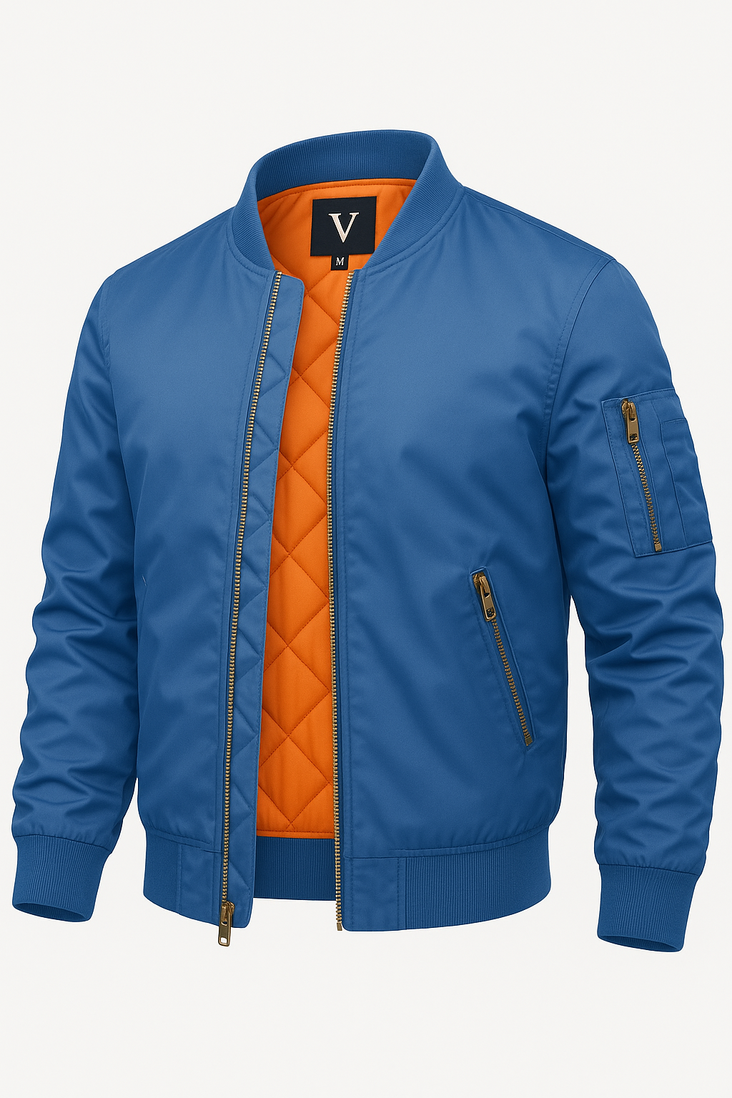 Campera bomber con forro matelassé – Pulso Metropolitano