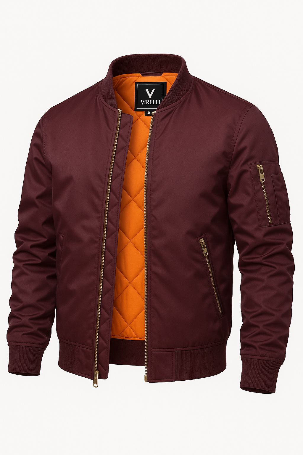 Campera bomber con forro matelassé – Pulso Metropolitano